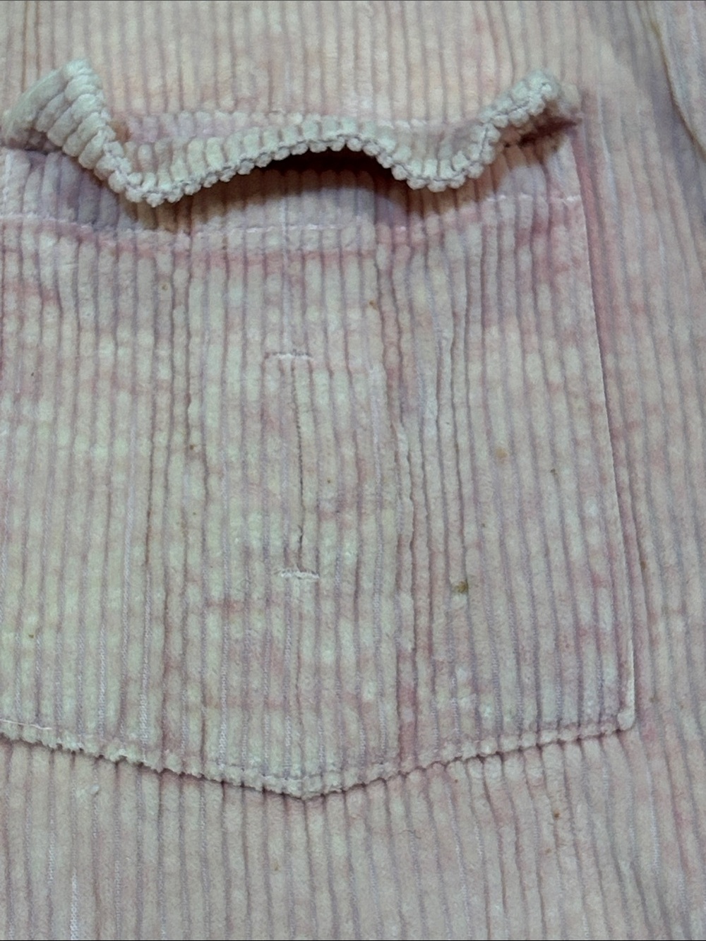 We The Free Dawn Break Pink Corduroy Jacket Medium Floral Embroidered Cotton - Picture 14 of 17
